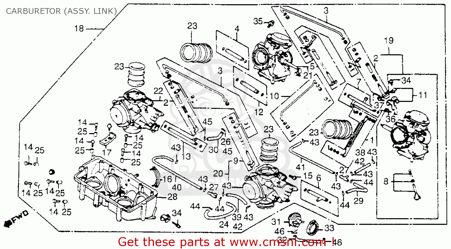 Honda vf1100c wire schematic #5