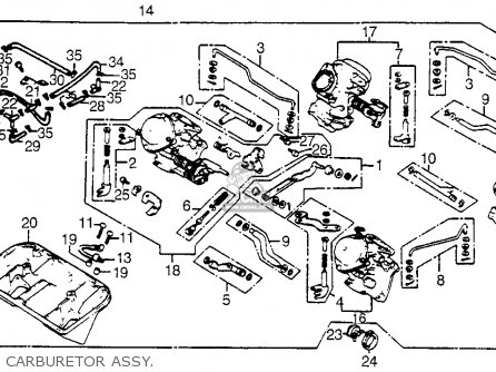 Honda 30 magna parts #2