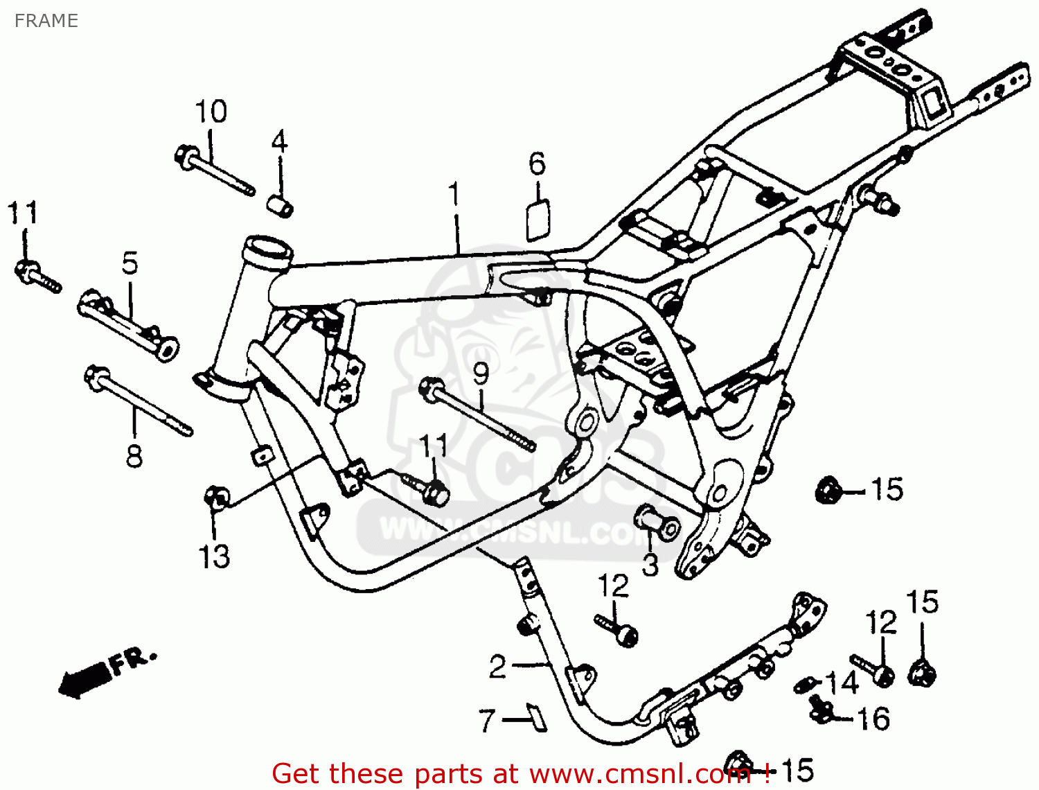 Honda 30 magna parts #4