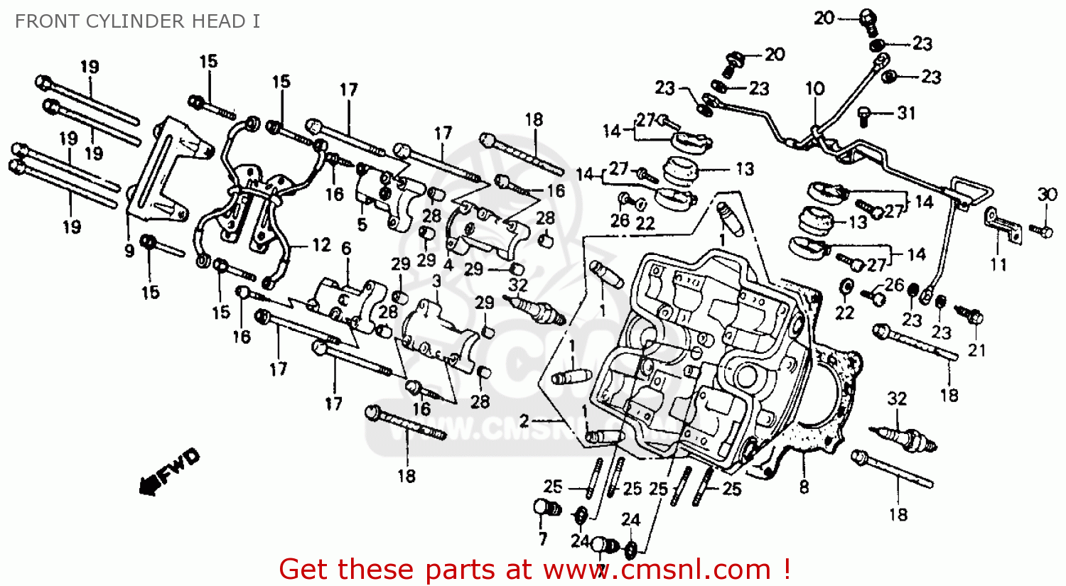 Honda vf 500 spare parts