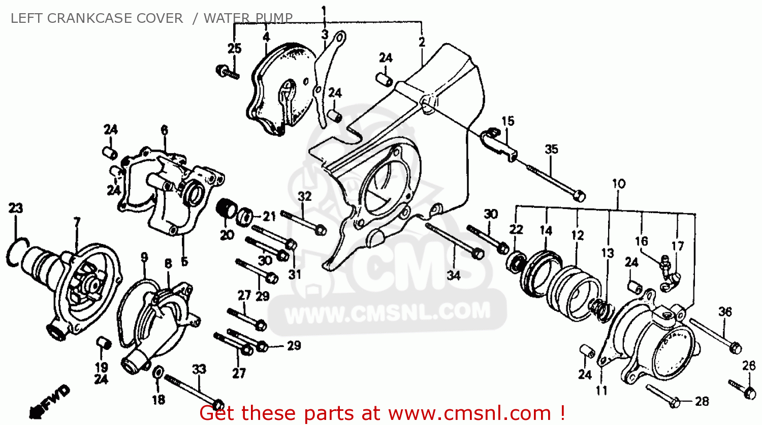 Honda vf 500 spare parts #3