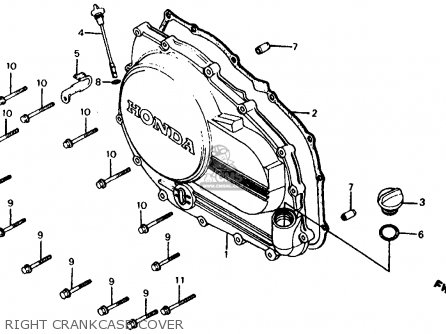 1986 Honda magna 700 parts #2