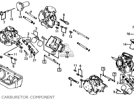 Honda sabre carburetor #1