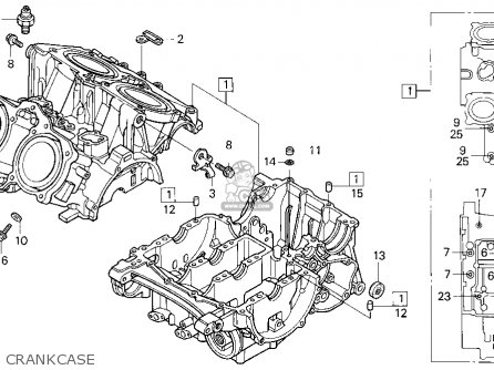 Honda magna vf 750 parts #6