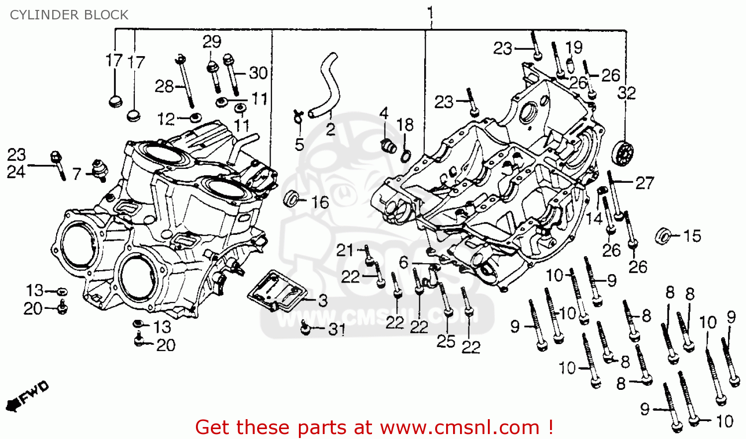 1983 Honda magna v45 parts #2