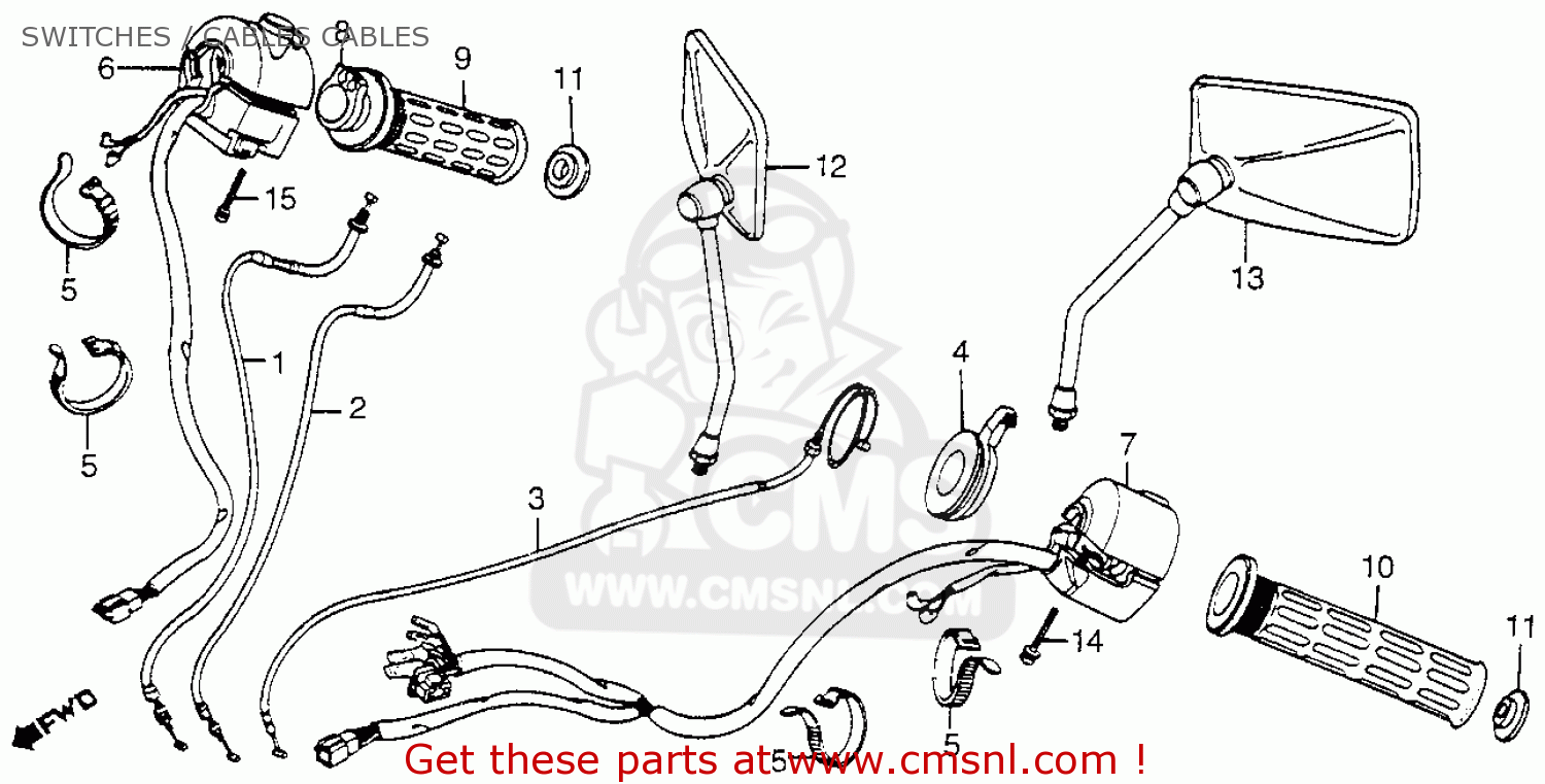 Honda magna v45 wiring diagram #6