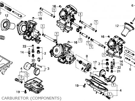 Honda v45 magna carbeurator #3