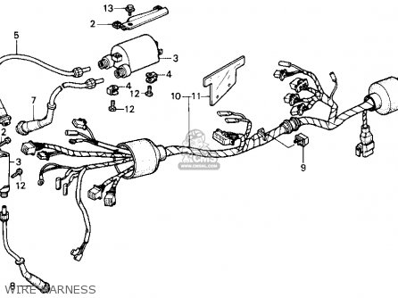 1982 Honda magna wiring diagram