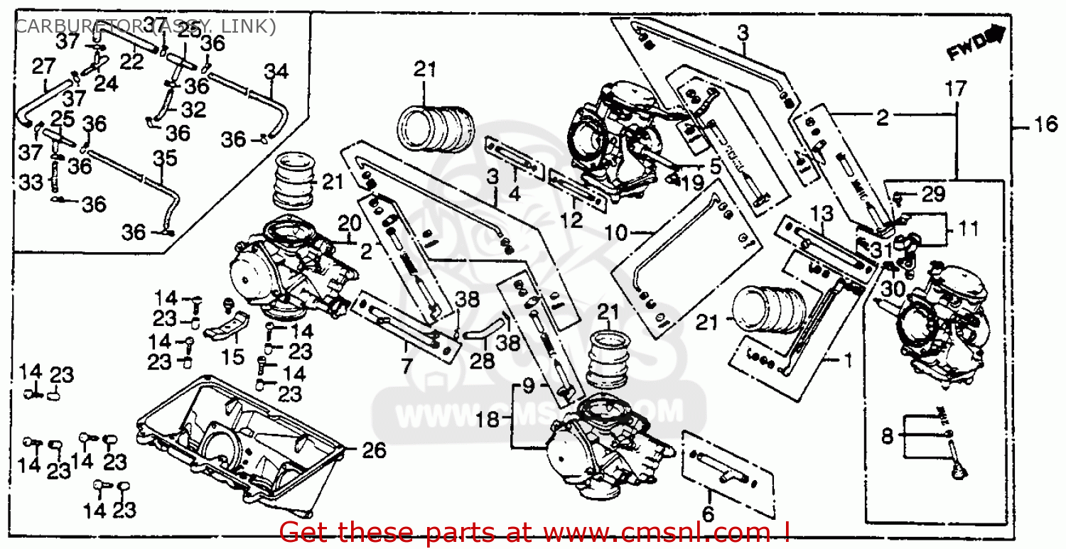 Honda metropolitan carburetor diagram #7
