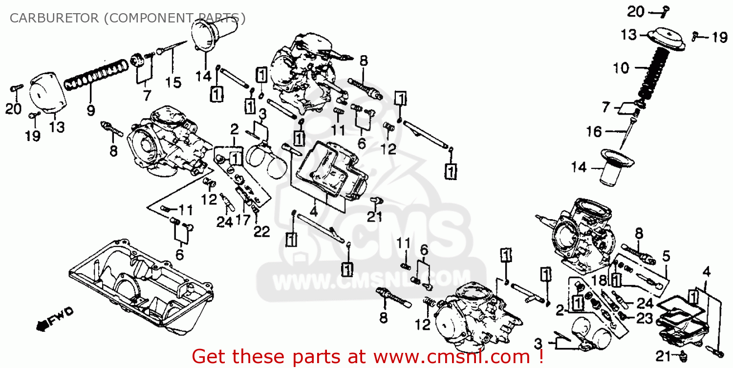 Honda metropolitan carburetor diagram #1