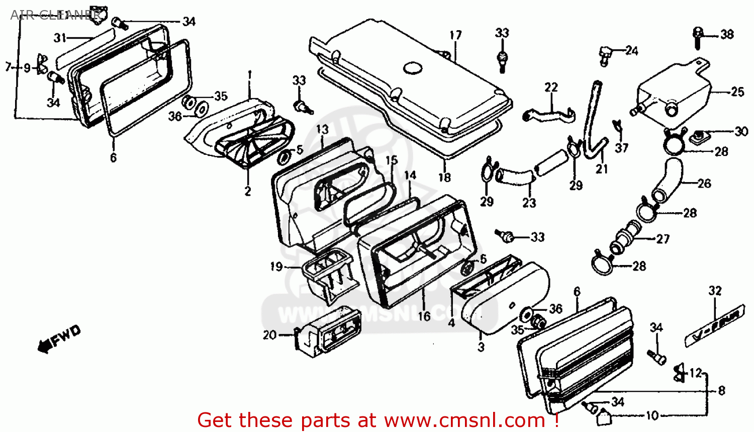 1982 Honda sabre parts #7