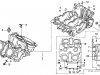 Honda VFR750F 1992 FRANCE YB CRANKCASE