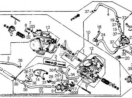 1986 Honda shadow vt1100c parts #6
