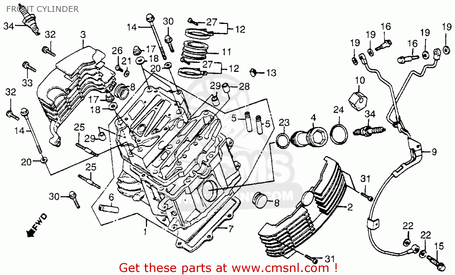 1986 Honda shadow 1100 parts breakdown #6