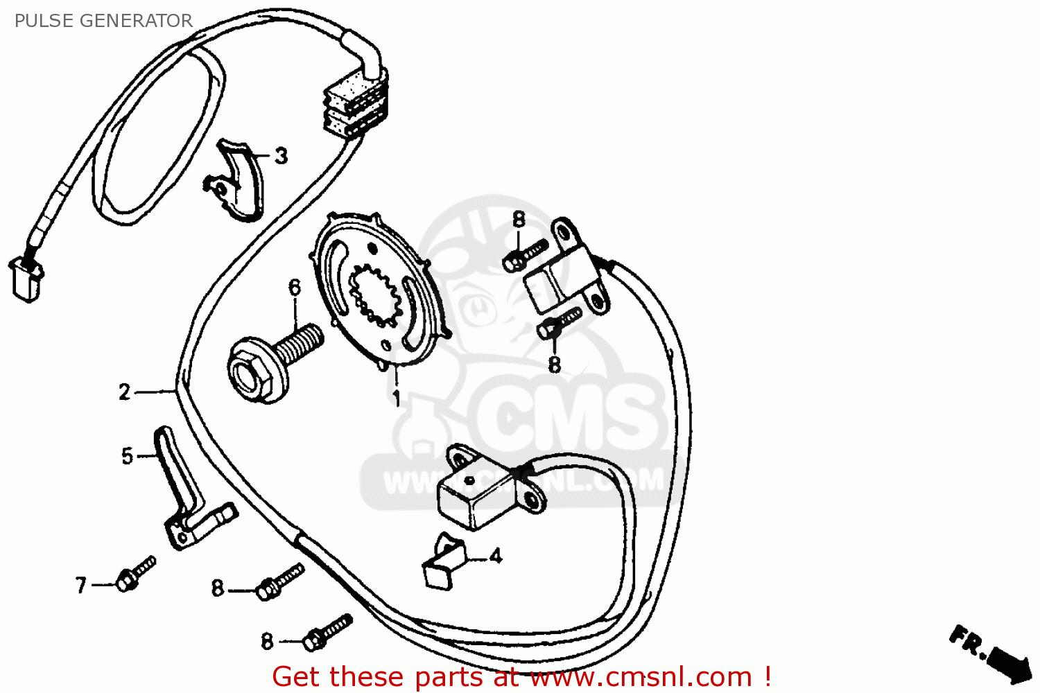 Info on pulse generator honda prelude assembly #5