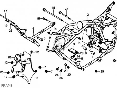 1989 Honda vt1100c parts #3