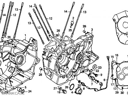 1993 Honda shadow vt1100c parts