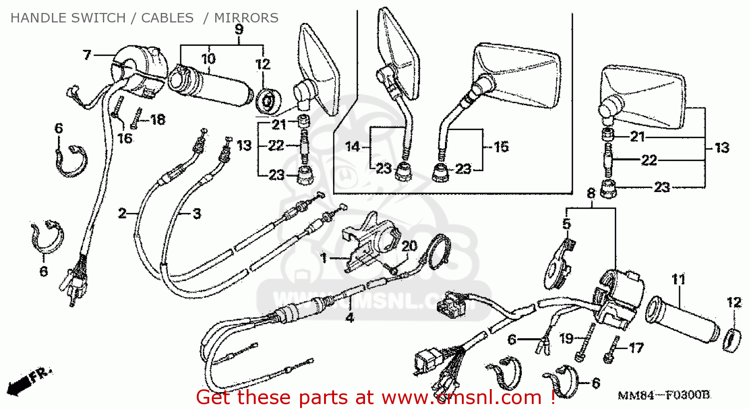 1100 Honda schematics #5
