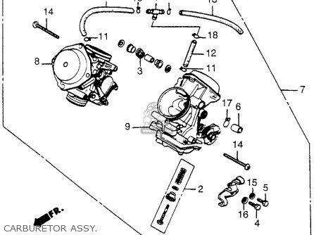 1984 Honda vt500ft ascot parts #4