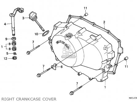 1992 Honda vt600c parts #7