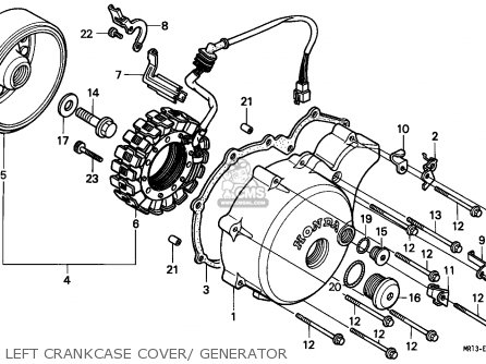 1992 Honda vt600c parts #6