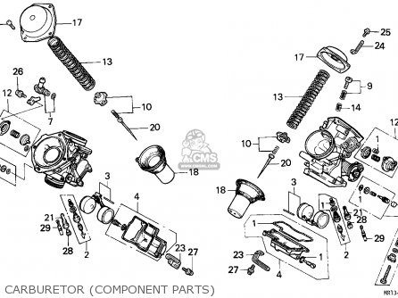 1992 Honda vt600c parts #2