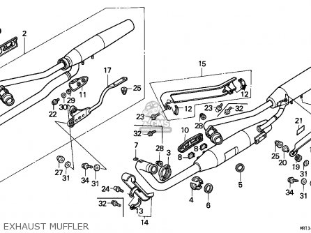 1992 Honda vt600c parts #4