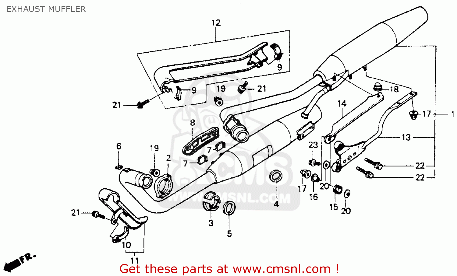 1994 Honda vt600cd parts #2