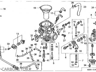 Honda vlx 600c carburator #7