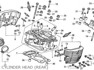 Honda VT750C SHADOW 2000 Y AUSTRALIA KPH MM Parts Lists And Schematics