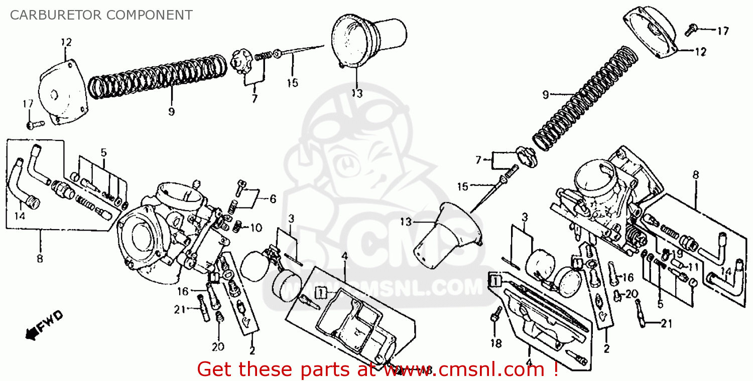 Honda crf50 carburetor schematics #2