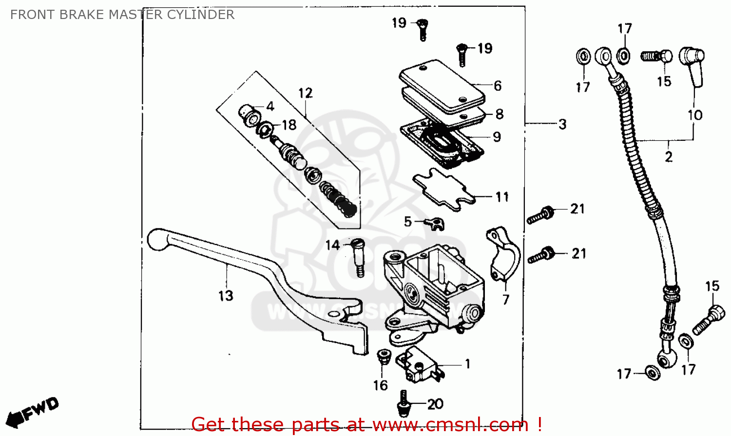 Master brake cylinder replacement cost