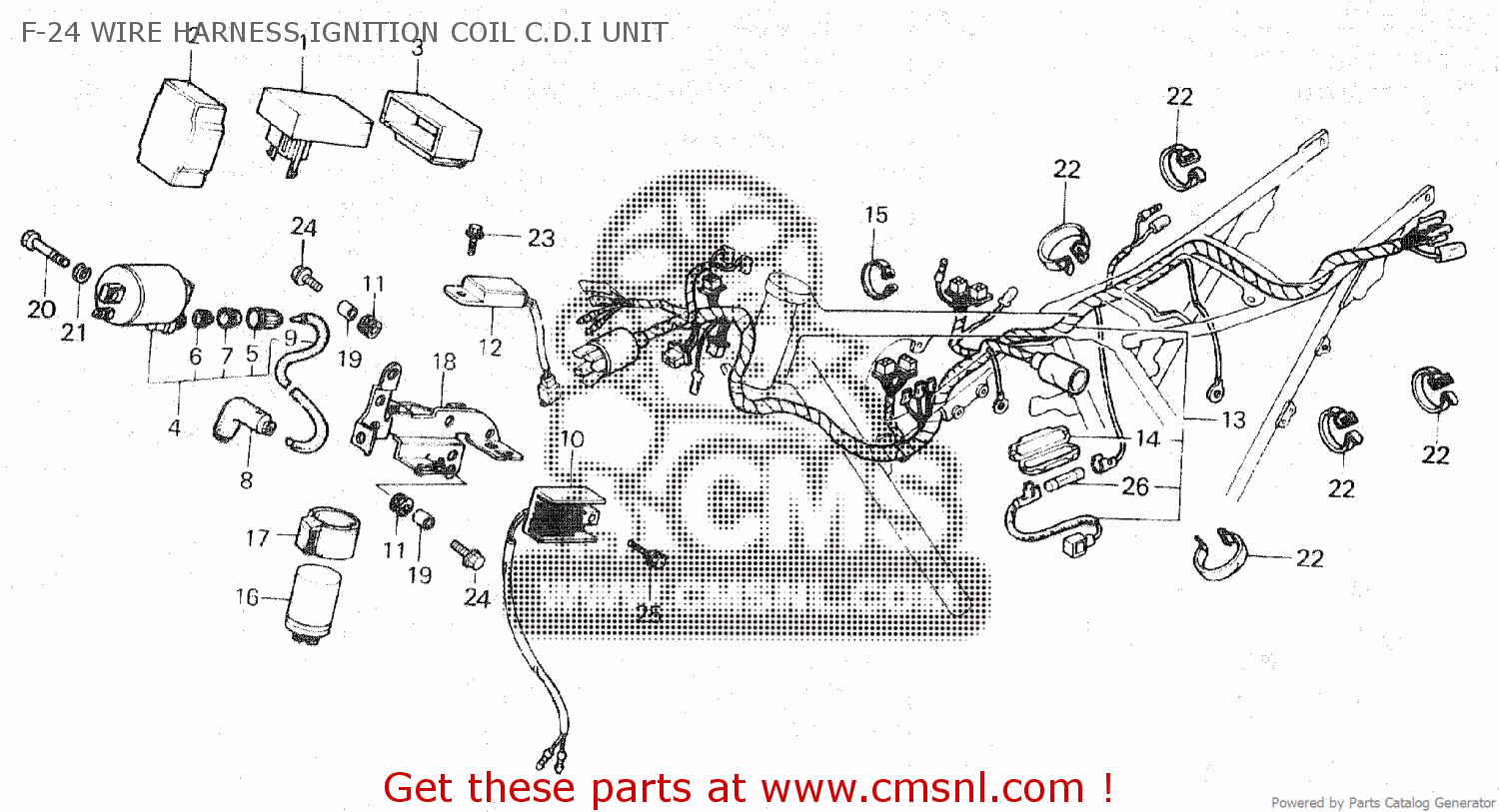 Honda Motorcycles Wiring Diagram X