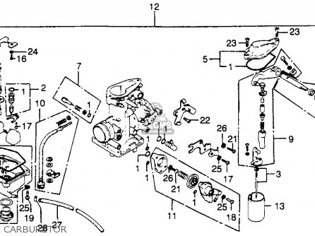 1976 Honda xl350 parts #6