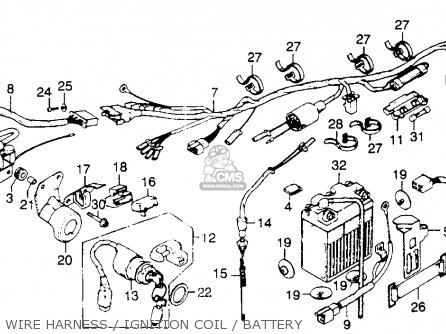 1975 Honda xl250 wiring diagram #4