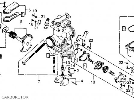 1978 Honda xl350 parts #7