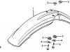 Honda XL500R 1982 USA FRONT FENDER