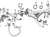 Honda XL500R 1982 USA WIRE HARNESS IGNITION COIL - XL500R 82