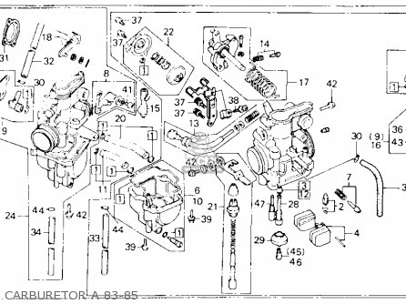 1983 Honda xl600r wiring diagram #4