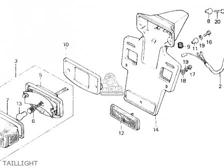 Honda xl600r ignition switch #2