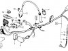 Honda XL600R 1987 H USA WIRE HARNESS IGNITION COIL