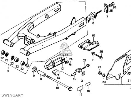 1989 Honda transalp parts #6