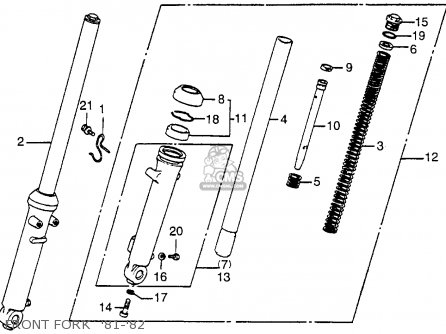 Honda xr100 fork diameter #6