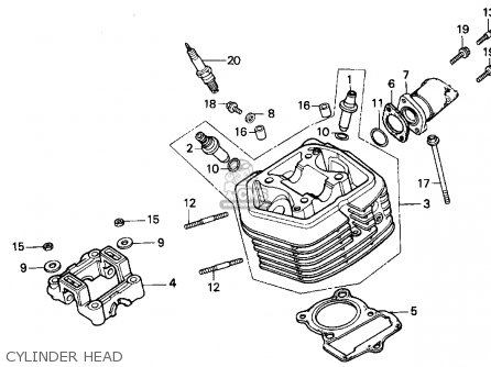 1999 Honda xr100r parts #4