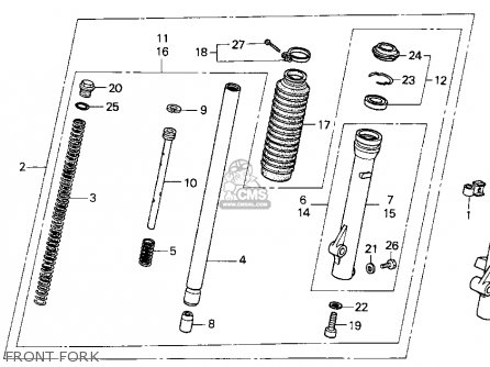 Honda XR100R 1999 X USA Parts Lists And Schematics