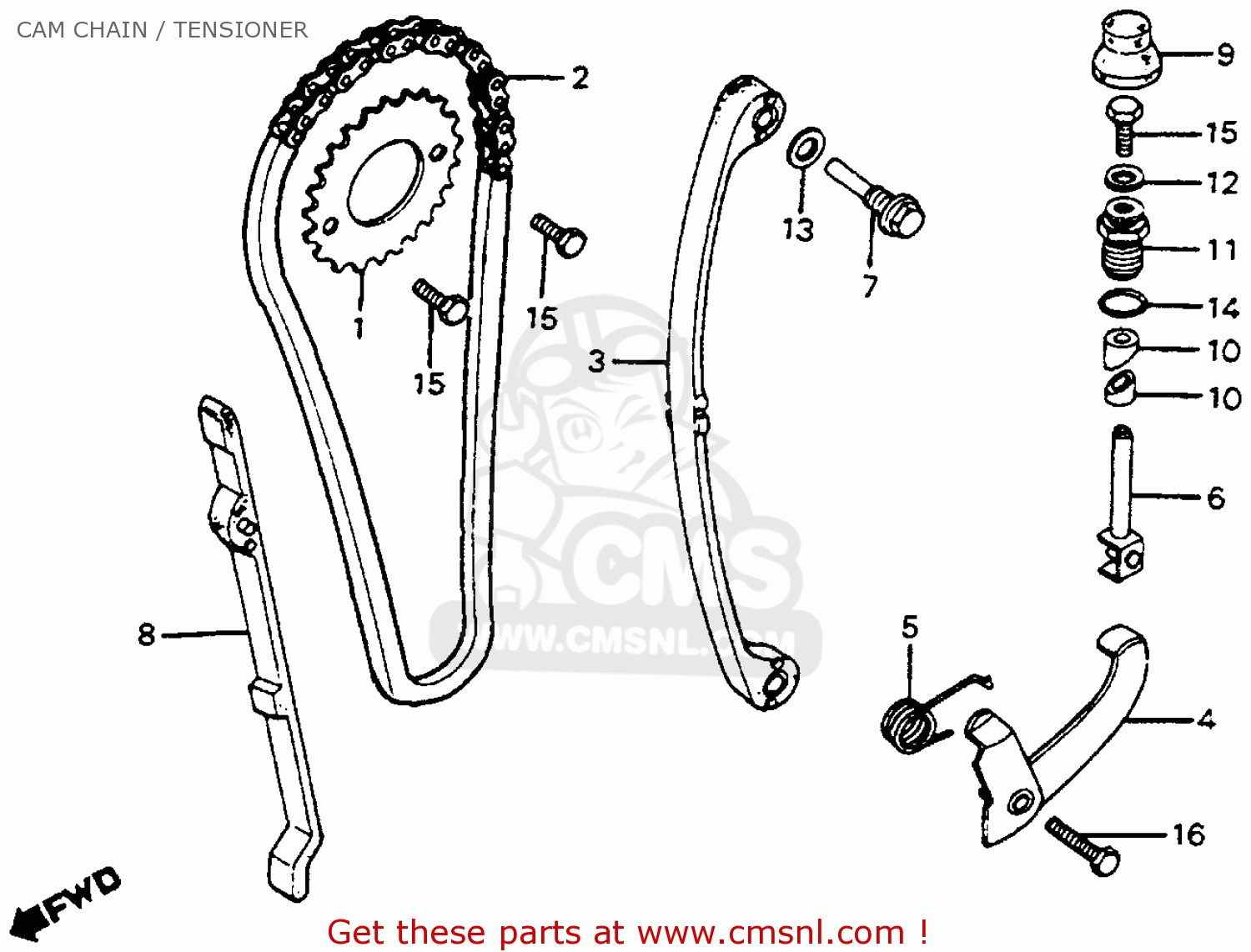 Honda xr200 parts manual #4