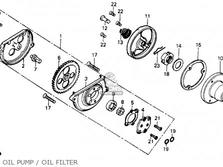 Honda Xr200 1984 (e) Usa parts list partsmanual partsfiche