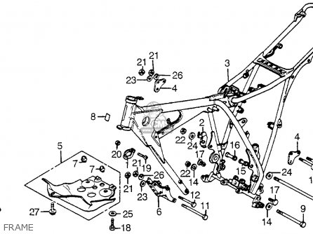 Honda Xr200r 1982 C Usa Parts List Partsmanual Partsfiche