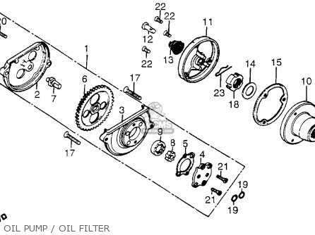 1982 Honda xr200 air filter #2