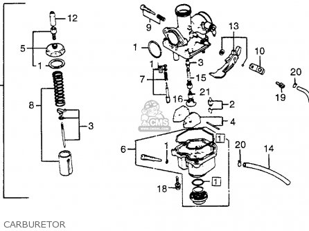 1983 honda xr200r carburetor